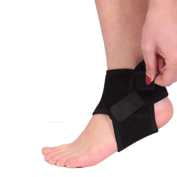 

New desgin Health care products neoprene ankle support ankle protection, Black