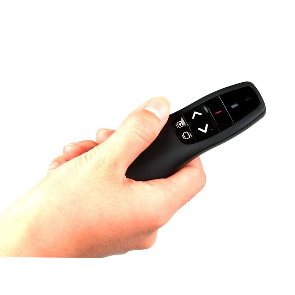 

manufactor Sale R400 2.4GHz USB Wireless Presenter PPT Laser Pointer Remote Control for Powerpoint Presentation