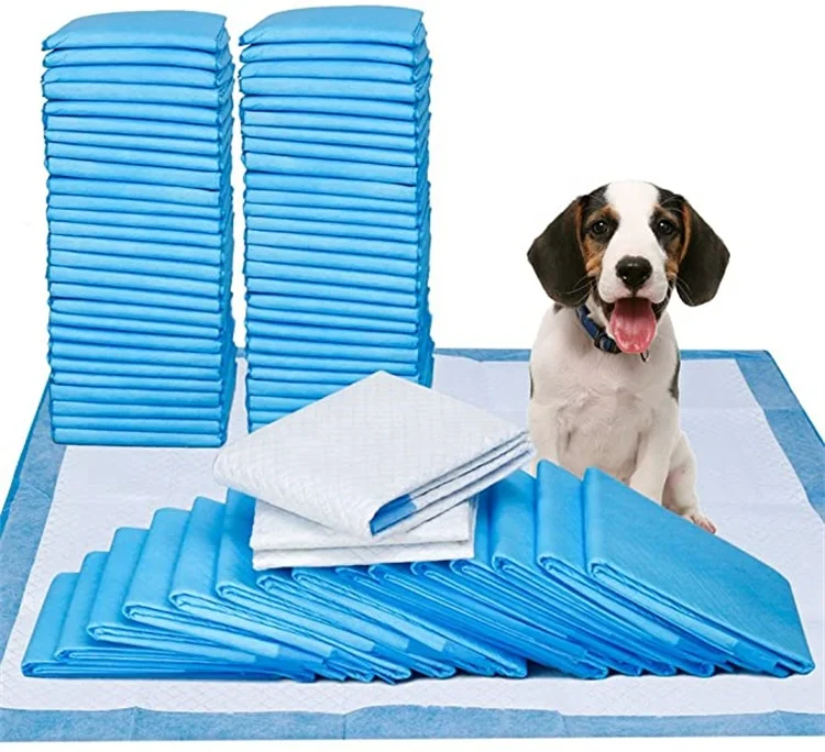 

Hot sale pee pads for pets pet pee pads disposable, Blue