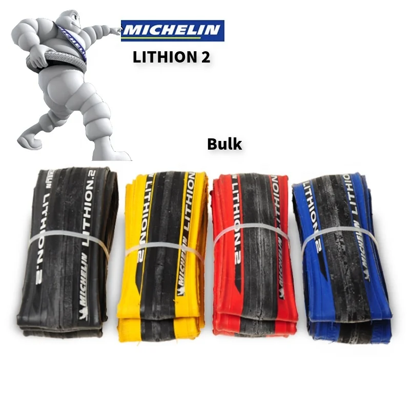 

Ultralight Michelin LITHION 2 Road Bike Folding Tires 700 * 23C Puncture 260g 700C Training Cycling bicycle tire 60TPI