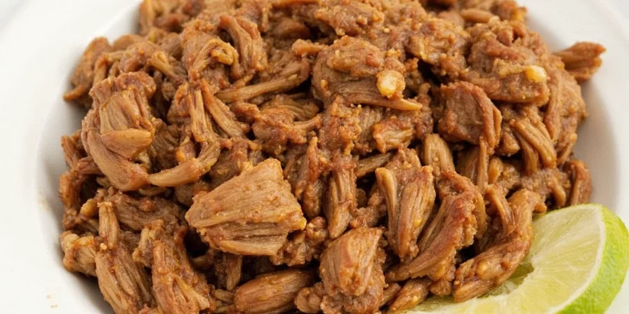 Mixing spices in a bowl before applying to meat