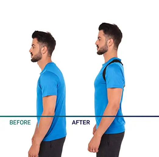 low price adjustable improves body buckle upright posture