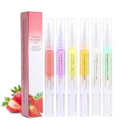

15ml Cuticle Revitalizer Oil Nail Oil Treatment Manicure Tools Soften Pen Nail Art Cuticle Oil Pen For Nails Moist and Treatment, Colorful