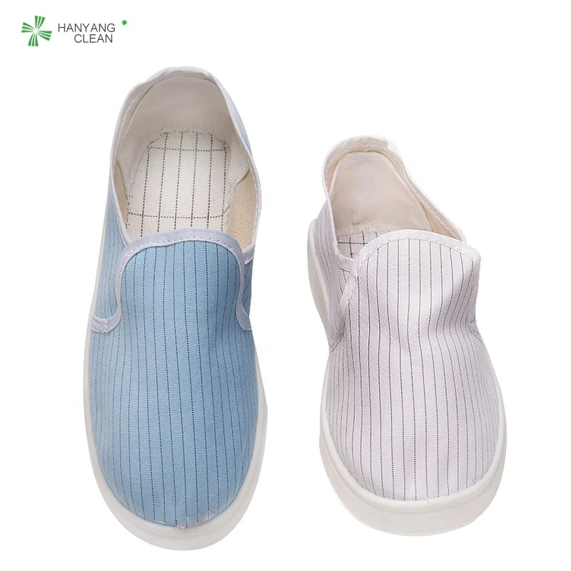 

Cleanroom PVC sole esd anti static canvas shoes esd anti static shoe