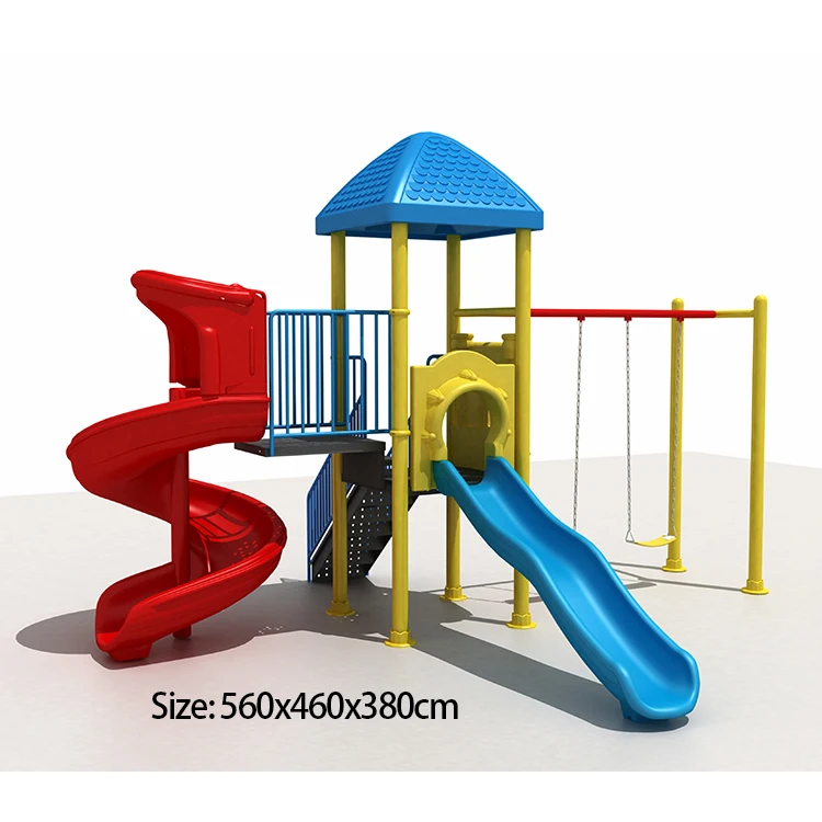 

JMQ-M003C Best playground equipment toys plastic slides playground