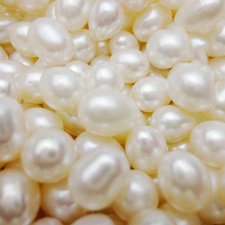 

bulk loose wholesale natural freshwater pearls, White