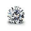 Wuzhou Stars Gem company promotion 8 mm round shape DEF color 25 usd per carat hearts and arrows cut moissanite on August