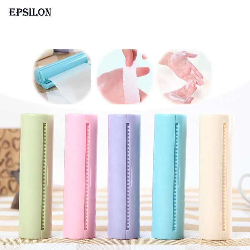 2020 New Travel Disposable Paper Soap In Roll Tablets Portable Hand