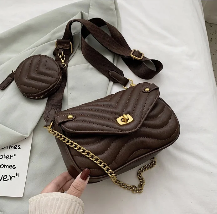 

2022 New Trendy Pu Leather Private Label Name Brand Women Bags Mini Purses And Handbags Custom Ladies, Customizable