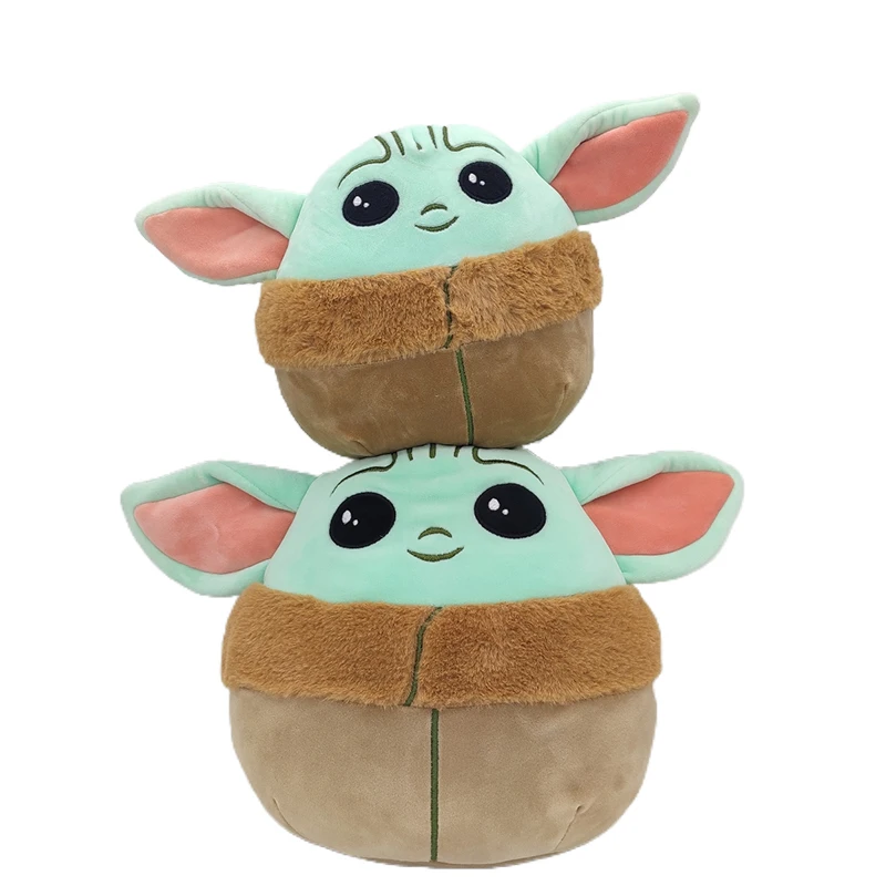 

13CM Cute Long Ears Baby Yoda Plush Toy Green Child Yoda Stuffed Toy Baby Yoda Plush Doll
