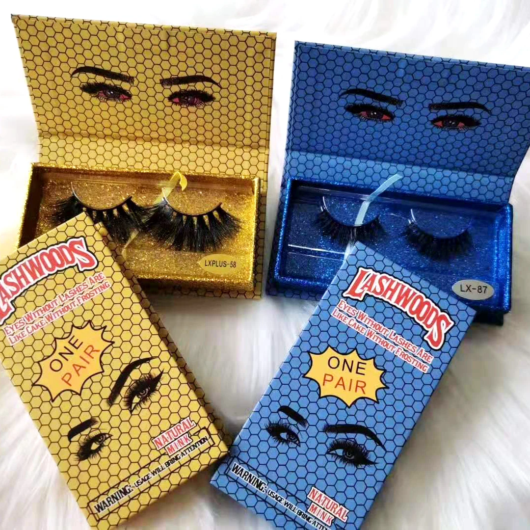 

2021 new arrivals new style 25mm luxury lashes real mink private label, Black color