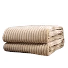 2020 good quality soft muslin custom flannel fleece blanket warmer