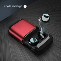 

Newest Wireless Bluetooth Earbuds Mini Handsfree Stereo Headset Earphones with Charging Case