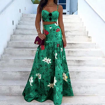 

QJX 2021 women's clothing sexy sling women summer dresses maxi