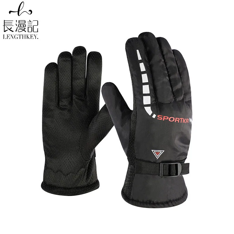 

2022 New Full finger Winter Outdoor Racing Gloves Outdoor Skiing Riding Bicycle Motorbike Powersports Racing Gloves Warm Gloves