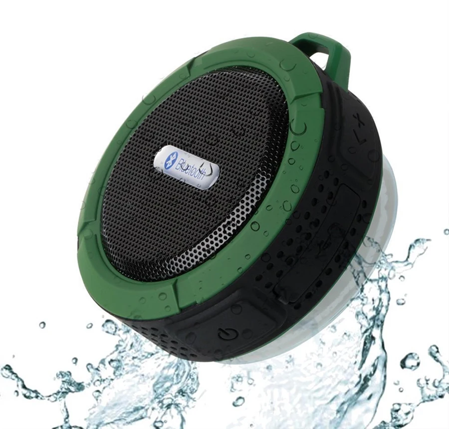 

New bluetooths speaker portable waterproof wireless mini speaker with suction cup, Customized color available