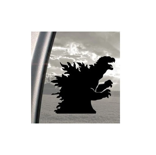 

6inch GODZILLA Black Decal SHADOW GOJIRA KAIJU JAPAN Car Sticker decal, 12 colors