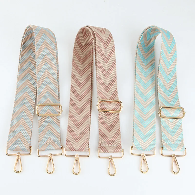 

REWIN 50MM Wide Multicolor Adjustable Cotton Canvas Cross Body Messenger Replacement Bag Shoulder Straps for Handbags, 20 colors in stock