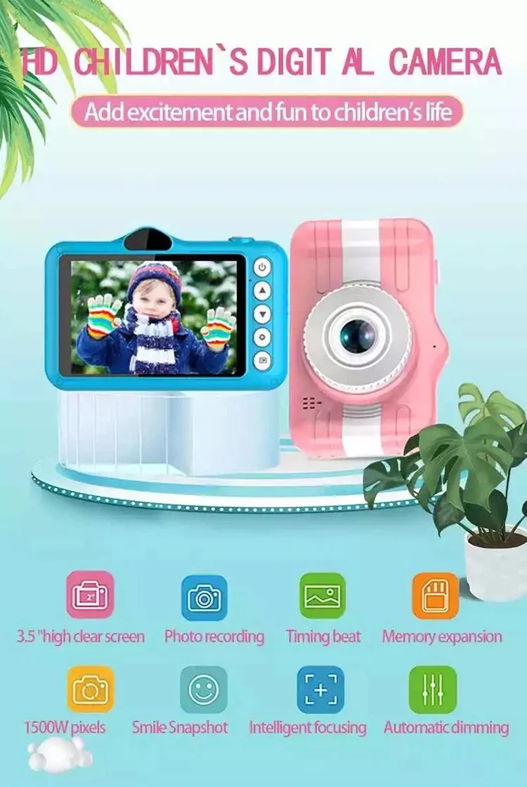 Christmas gifts 2020 ideas children's fun camera hd 1080p X600 small kids camera