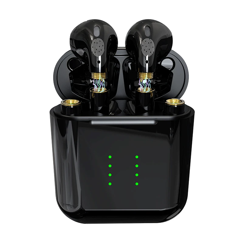 

F68 TWS Blue tooth Gaming Earbuds with 2 Spare Batteries Mini Stereo True Wireless Earphones In ear Sports Waterproof for Phone, White/black
