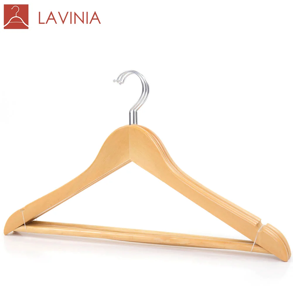 

grade b cheaper Eucalyptus wooden hangers cheap hanger wooden cloth clothe hanger cabides de madeira percha de madera, Any color