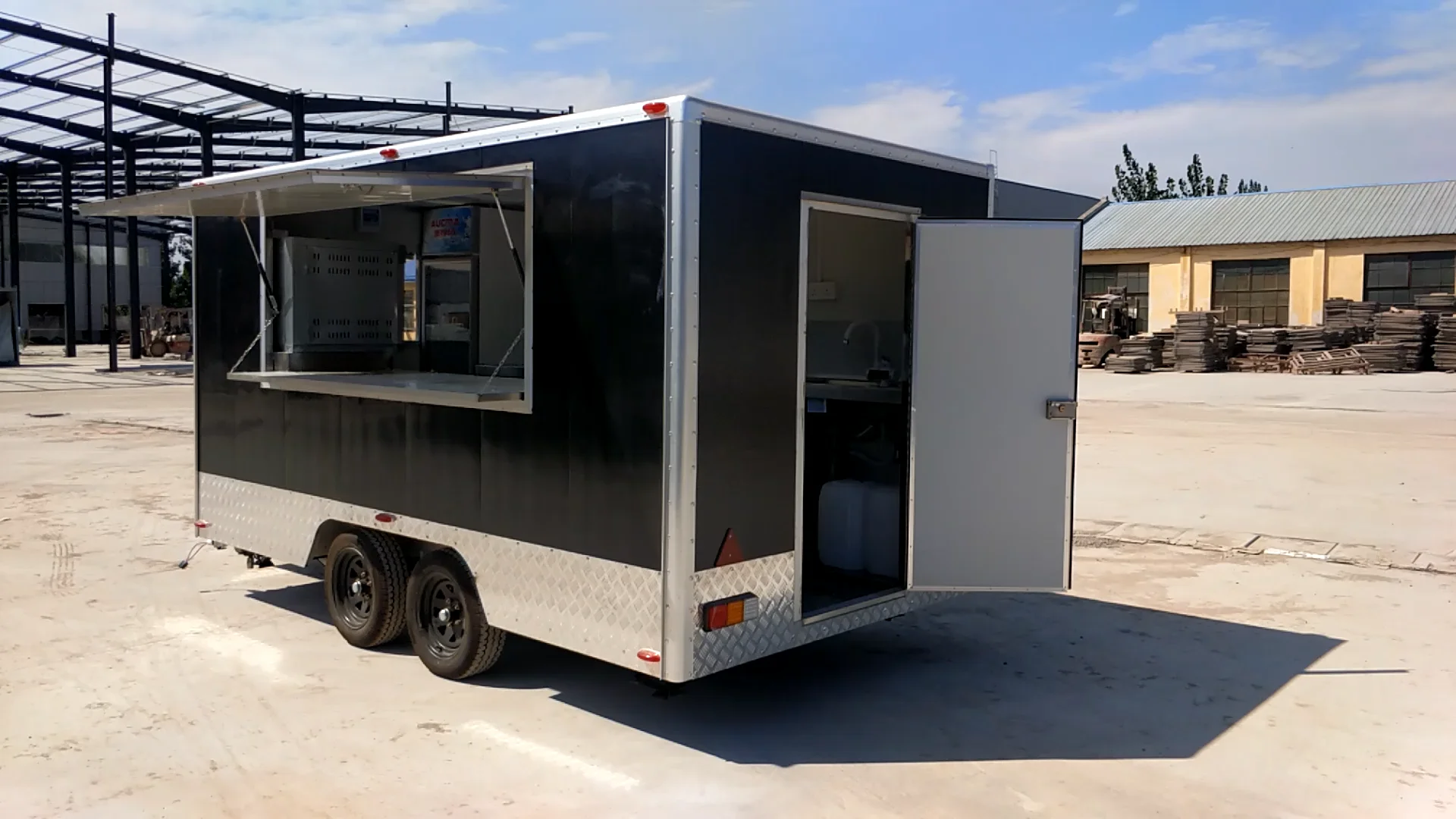 Multifunctional Bread Breakfast Vending Towable Food Trailer For Sale