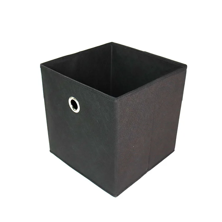 

Home Foldable Cloth Portable Card Foldable Storage Box With Lids Black, Black/ gray/ dark blue/ khaki / customized