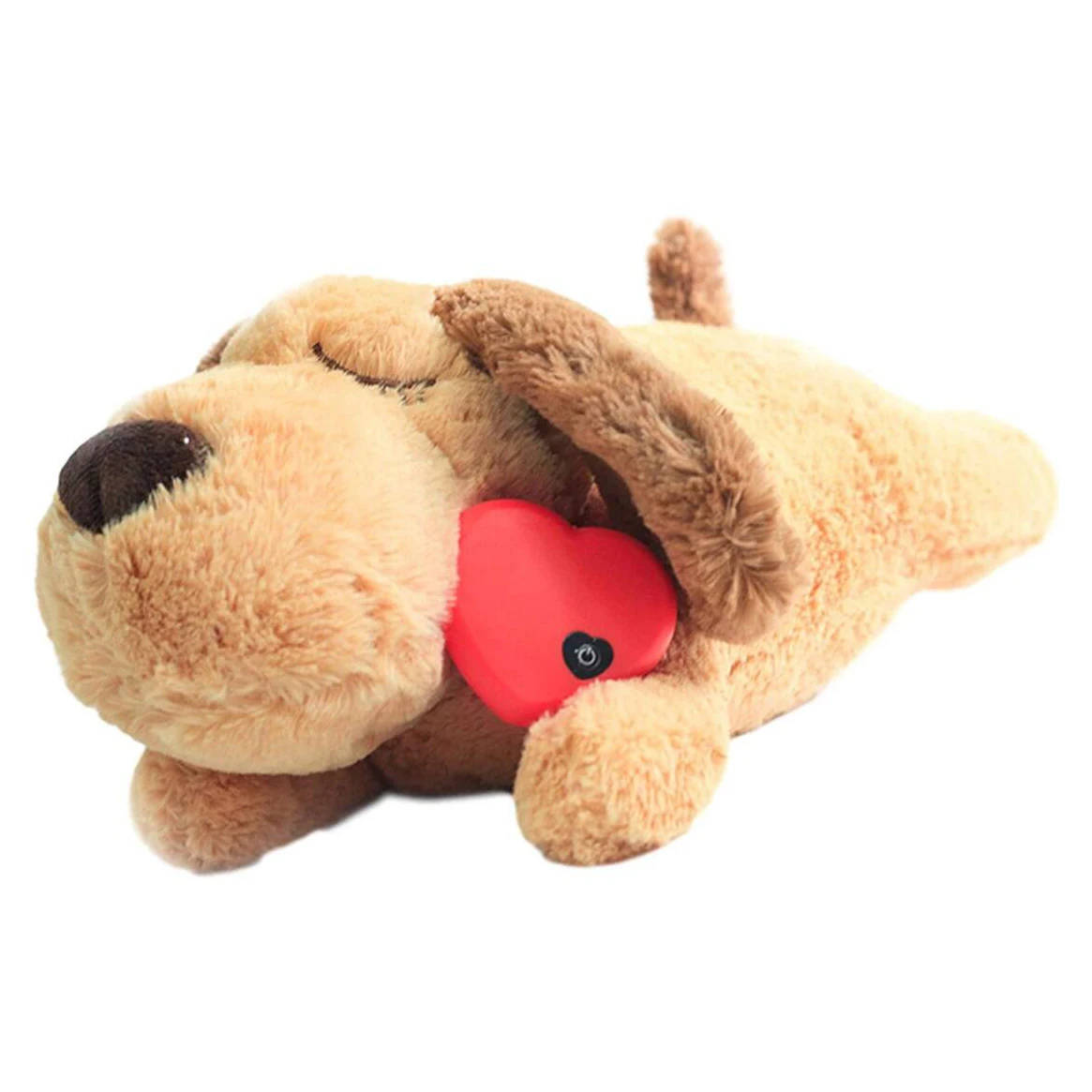 

Smart Puppy Behavioral Aid Toy Pet Dog Accompany Toys Pet Anxiety Accompanies Sleep Toy Soft Plush+pp Cotton+heartbeat,plush
