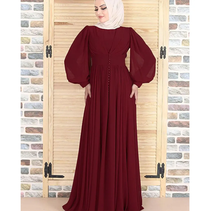 

Muslim Dress Islamic Clothing Dubai Abaya Turkey Femme Arabic Fashion Robe Satin Dress African latest abaya designs 2021 dubai