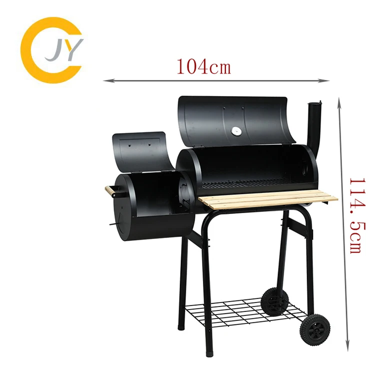 

High Quality Multi-functional Barrels Outdoor Offset BBQ Smoker Grill Wood Pellet