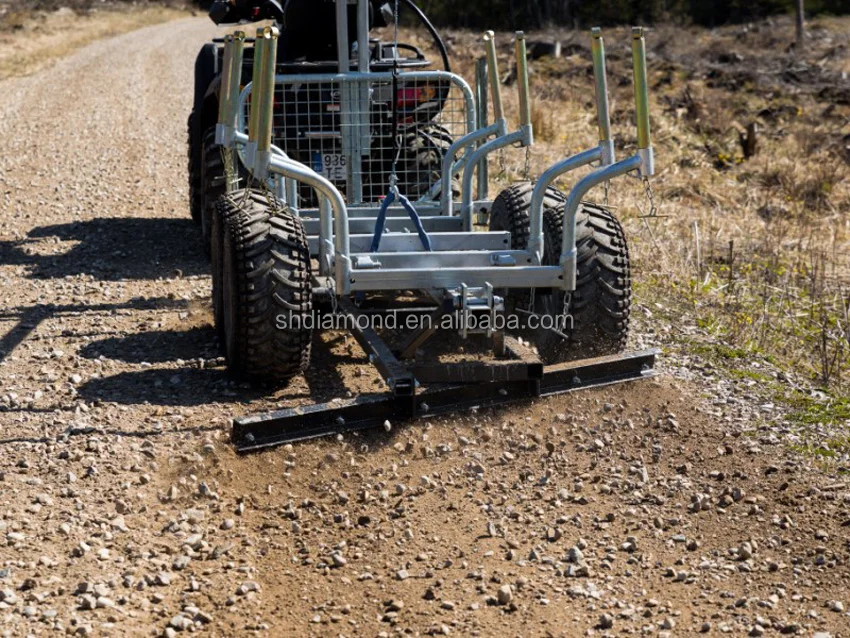 Quad Bike Towbehind Road Scraper/atv/4x4 Towable 150cm Road Grader W