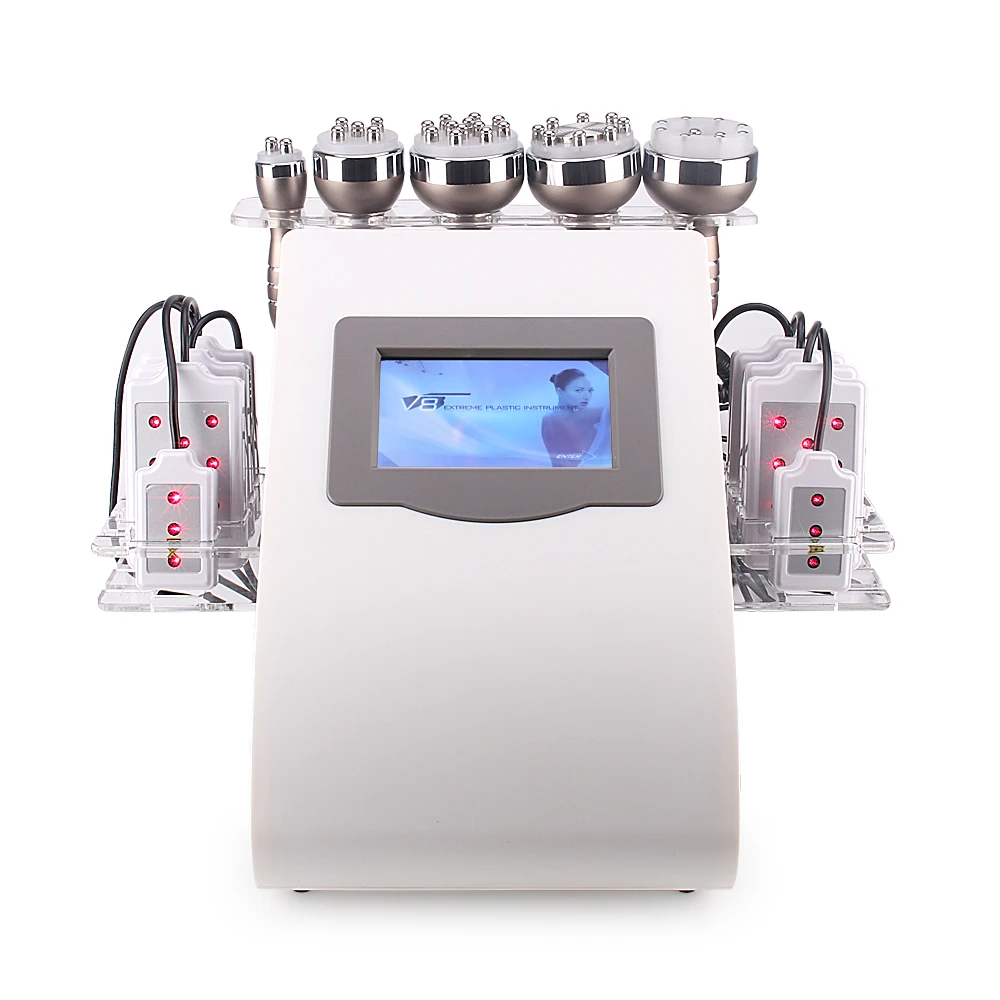 

Body Shaping Lipo Laser Slimming Vacuum RF Fat Reduce 40K Ultrasonic Cavitation Beauty Salon Machine