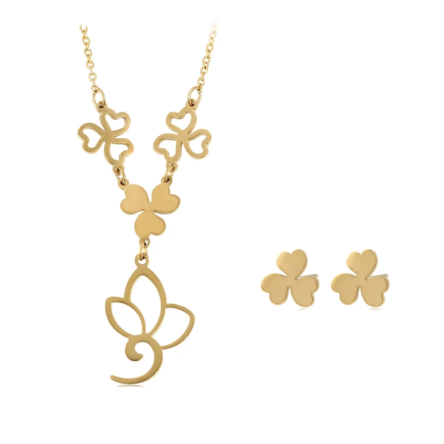 

65520 xuping 24k gold dubai plated women jewelry american artificial jewellery sets