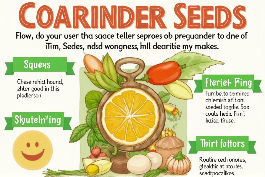 Coariander Seeds Closeup