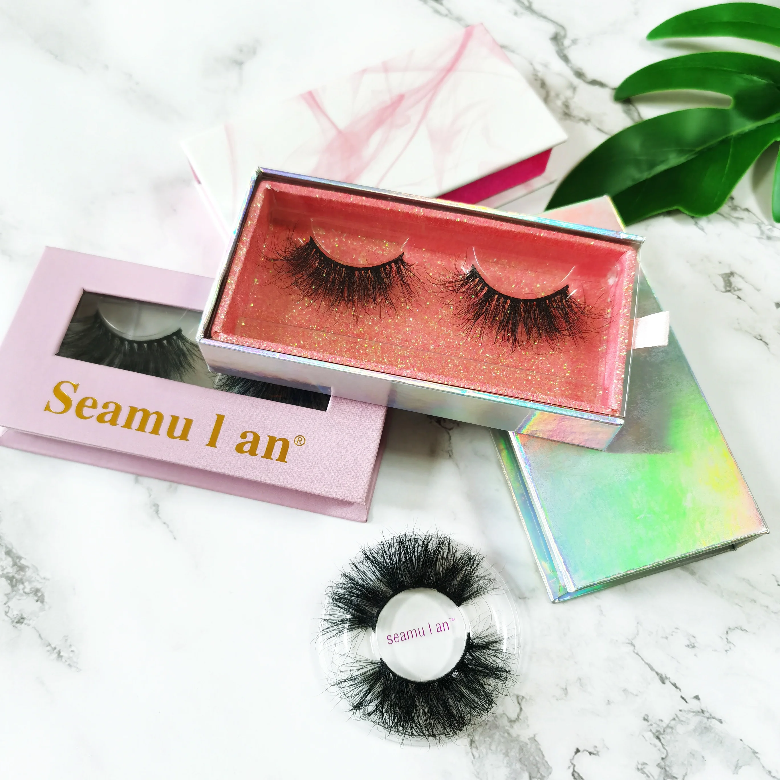 

Mink eyelashes vendor 25mm eyelashes mink 3D mink lashes wholesale vendor natural lashes