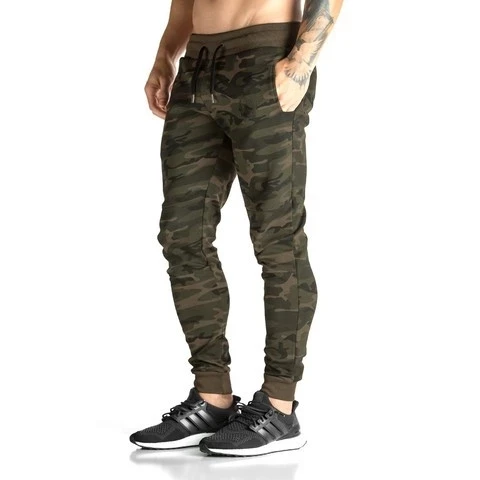 camo gym joggers