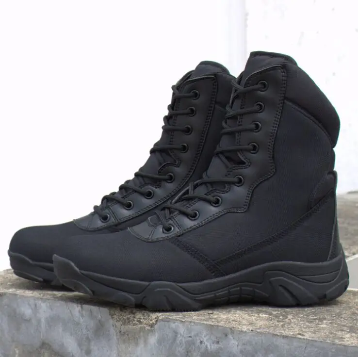 

Tactical Hunting Shoes Men Non Slip Waterproof Sport Camping Climbing Boots, Camouflage