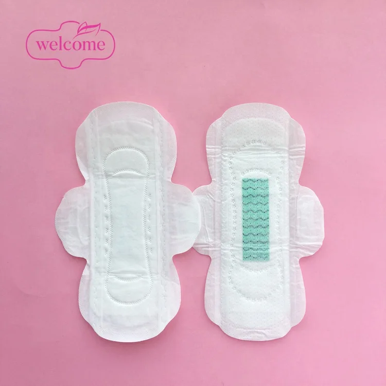 

Sanitary Napkins Suppliers Eco Friendly Sanitary Napkin Receptacle Organic Sanitary Pads Napkins In Handbag with Chain