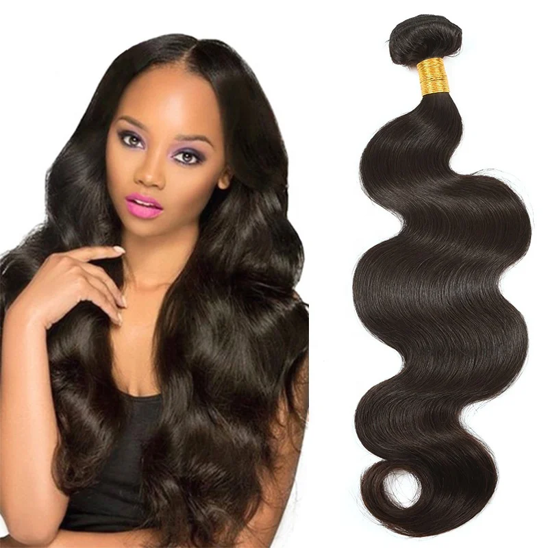 

Wigs Vendor 100% Remy Virgin Human Hair 8-40inches Body Wave Brazilian Natural Hair Bundles