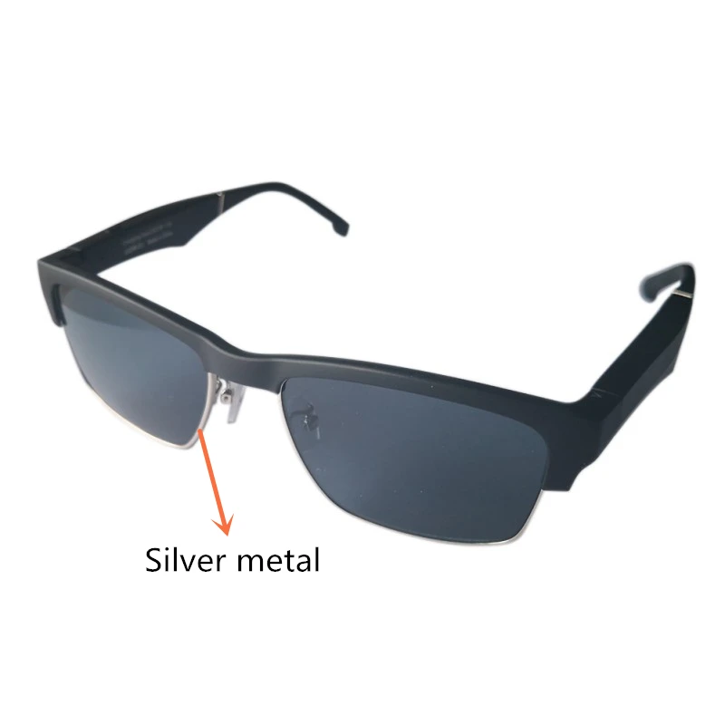 
bluetooth Smart eye glasses with anti-blue light lens polarized sun lens 