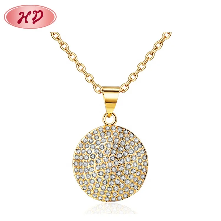 

2018 Fashion Zircon Gold Necklace Women Jewelry Necklace