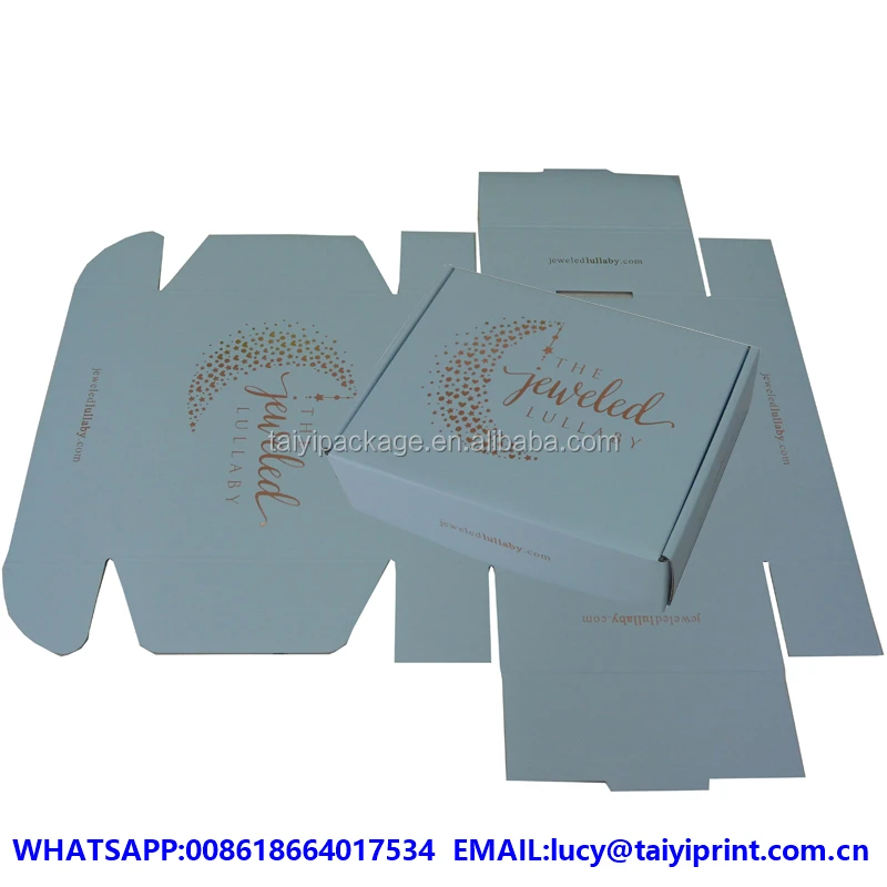 t-shirt jumbo kraft easy-fold box mailers