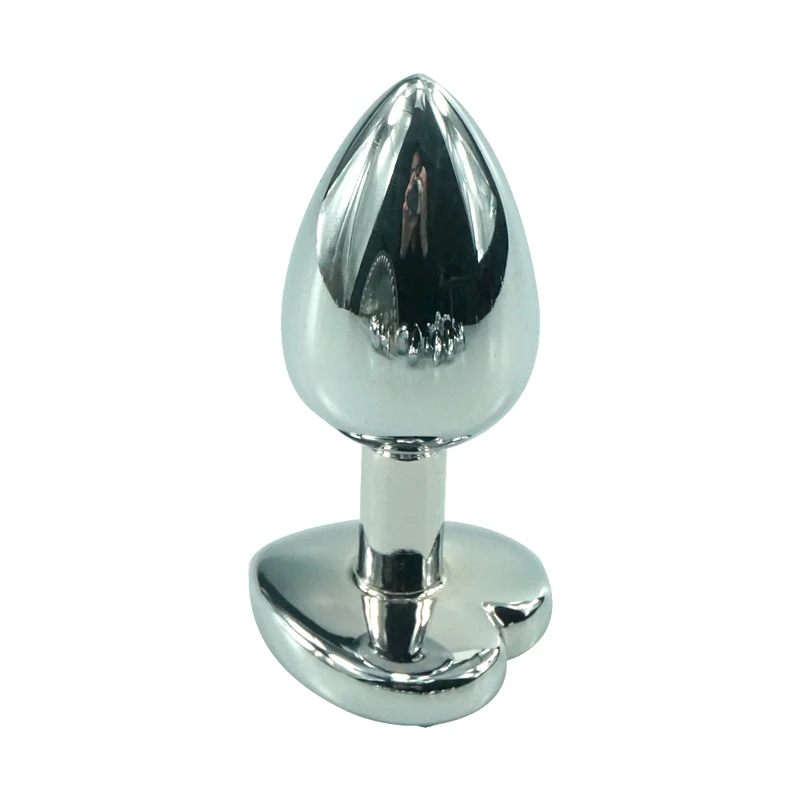 Metal Anal plug 3pcs in one set sex toys tool ass hole sex product for man woman