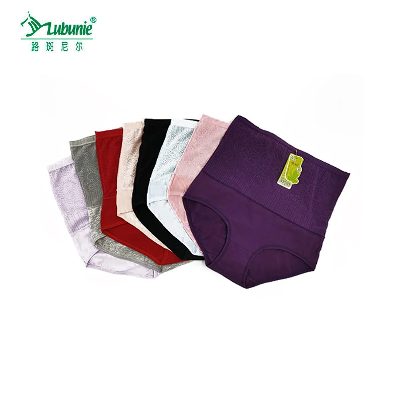 

Plus Size Cotton High Waist Slimming Women Underwear Panties