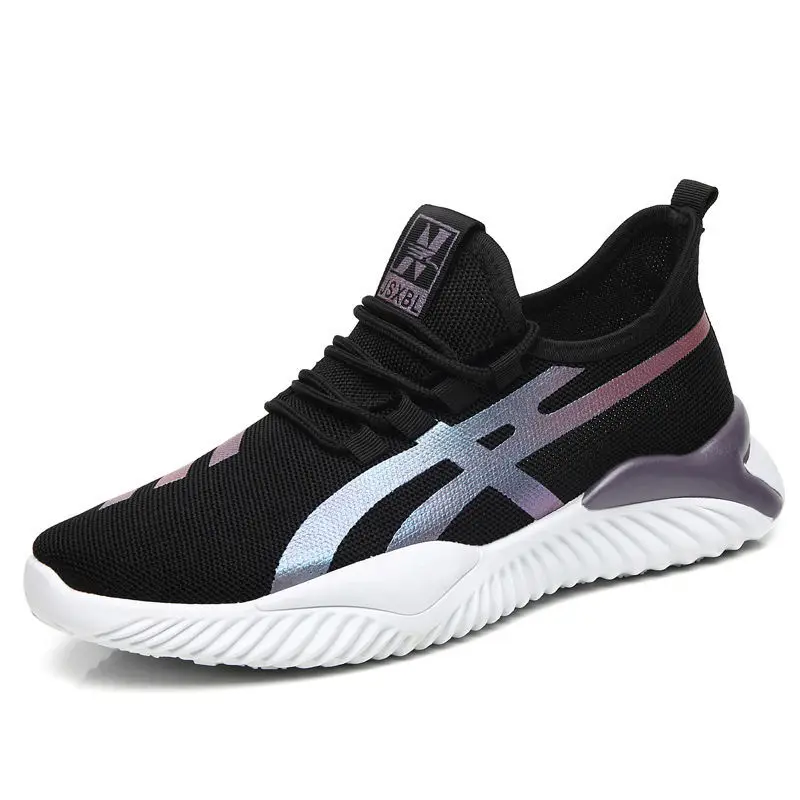 

2021 Wholesale New Men's Casual Shoes Soft Sole Best Quality Men Jogging Shoes Sports Shoes, White, black