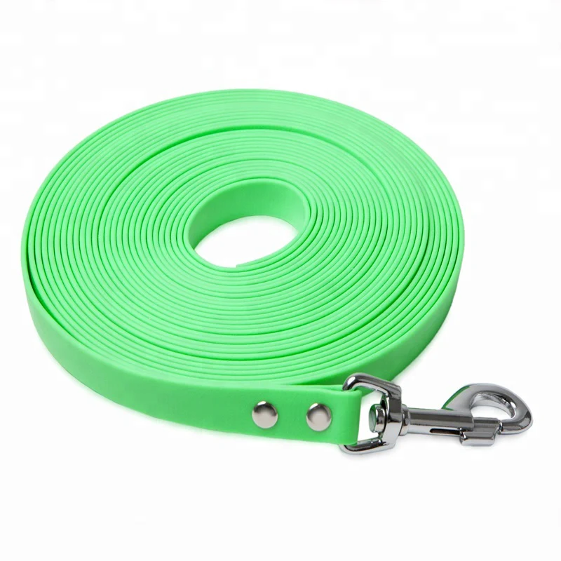

5M 10M 15M Waterproof PVC Coated Webbing Dog Leash, Factory latest design high quality Dog Leash 5M for wholesales, All colors can be customed