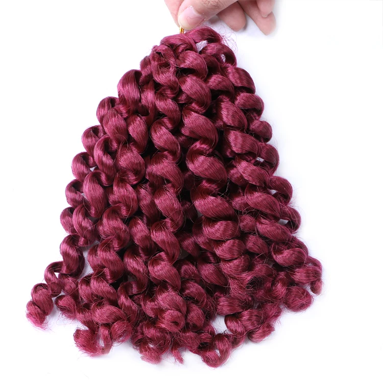 

Afro Curl Jamaican Bounce Crochet Braid Jumpy Wand Curl Braiding Hair For African