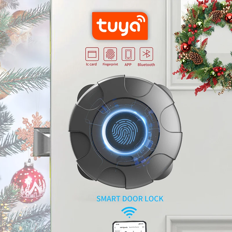 Outdoor Home Security Smart Intelligent Bluetooth Fingerprint Door