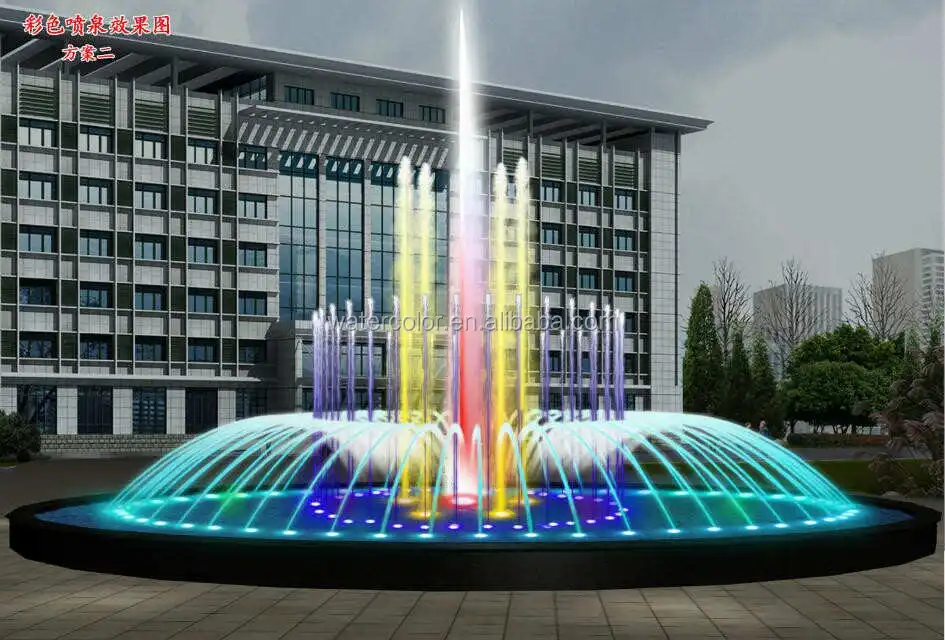 Programmable Small Outside Plc Music Dancing Water Fountains Equipment ...