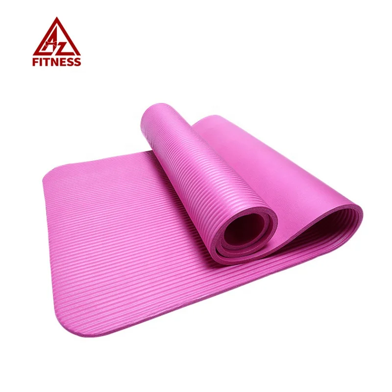 

Custom Logo Folding Printed Exercise High Quality 8 MM Washable Gym Light Weight Fitness Pilates Thick NBR ECO Friendly Yoga Mat, Pink, blue, purple, green